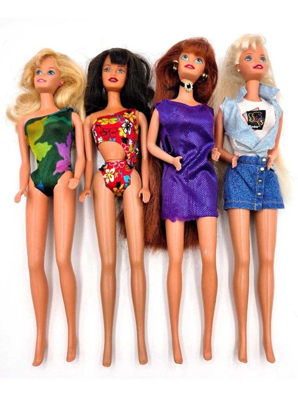 Barbie Doll Lot Hawaii Teresa Cut N’ Style Cool Shoppin’ Mattel 4 Dolls Read